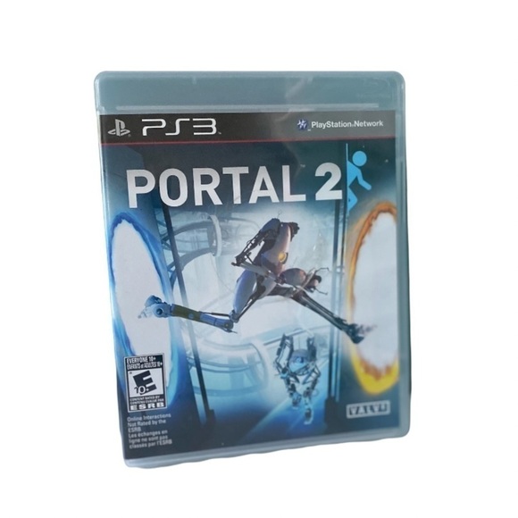 𝅺portal 2 (Sony PlayStation 3, PS3 2011) Game Complete with Manual and Case - Picture 1 of 5
